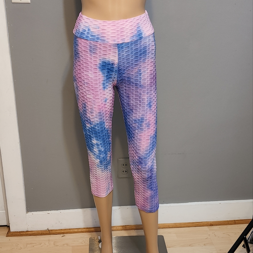 TikTok High waist yoga capri pants